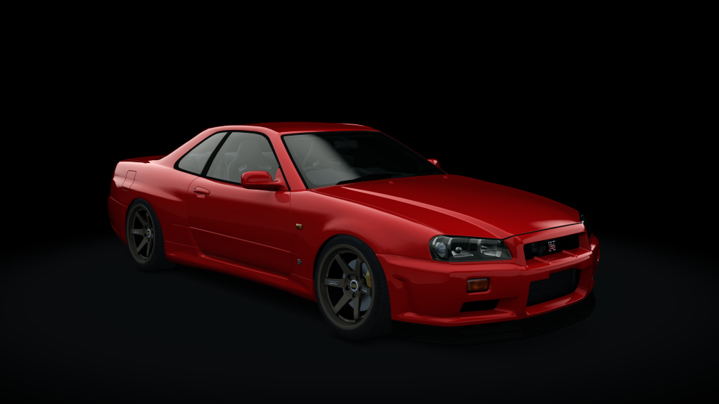 Nissan Skyline R34 DW-Spec event japan origin, skin 01_active_red