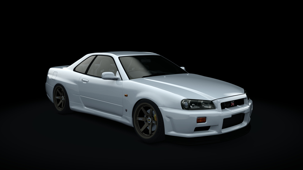 Nissan Skyline R34 DW-Spec event japan origin, skin 05_pearl_white