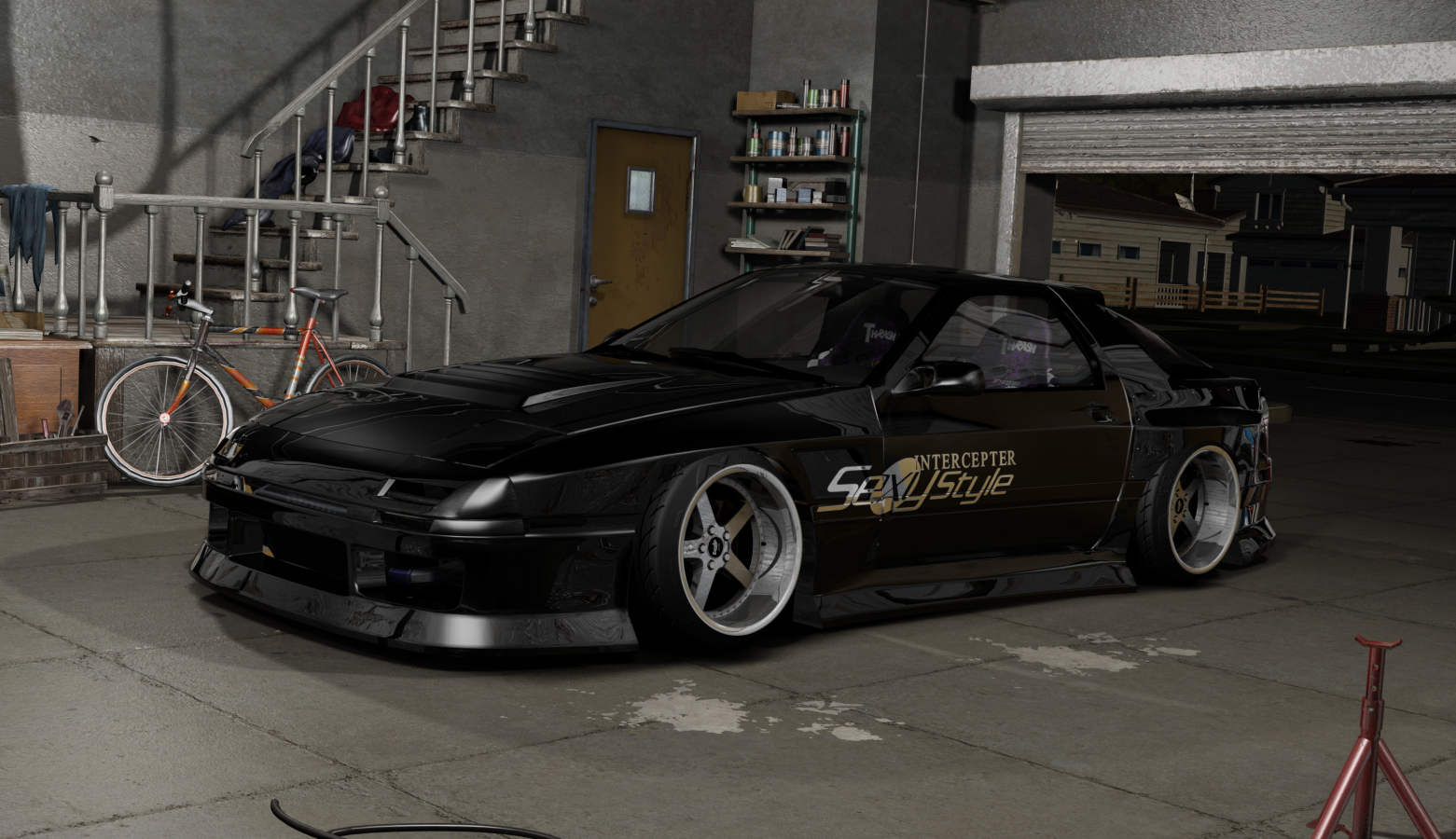 DWG Mazda Rx7 FC3S, skin Sexy Style Street