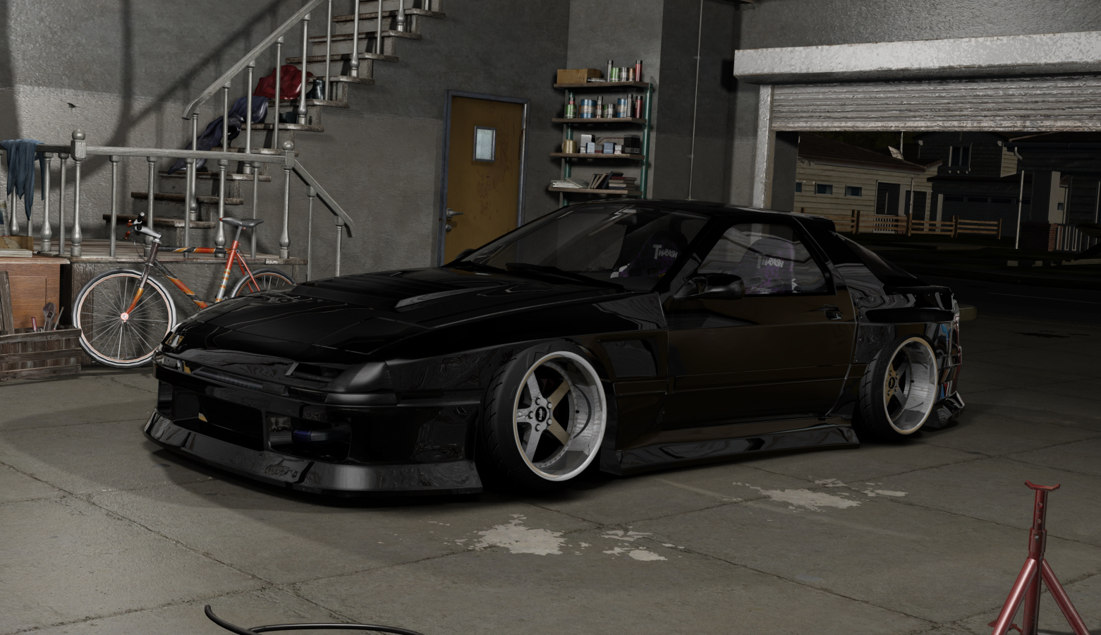 DWG Mazda Rx7 FC3S, skin black