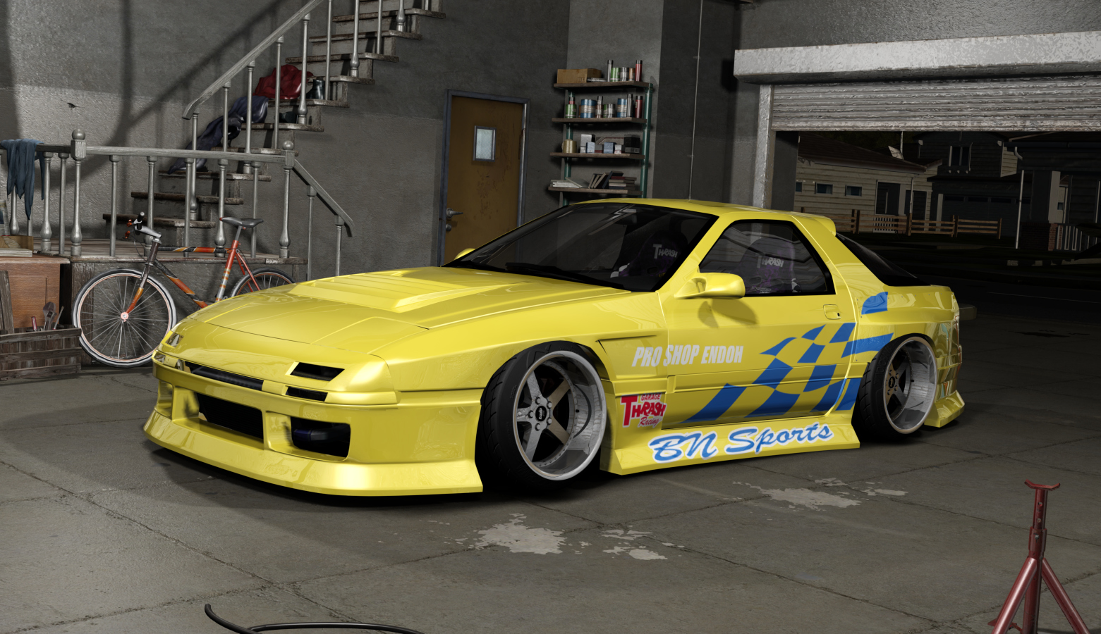 DWG Mazda Rx7 FC3S, skin haraguchi