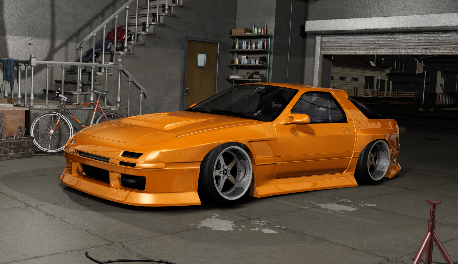 DWG Mazda Rx7 FC3S, skin orange