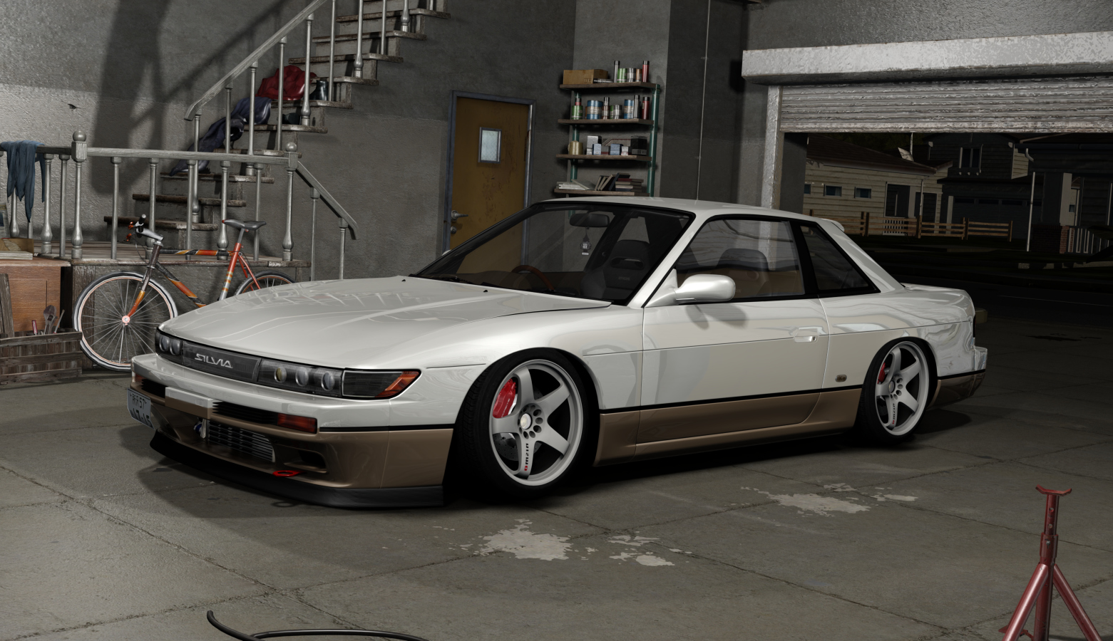 DWG Nissan Silvia S13, skin cream