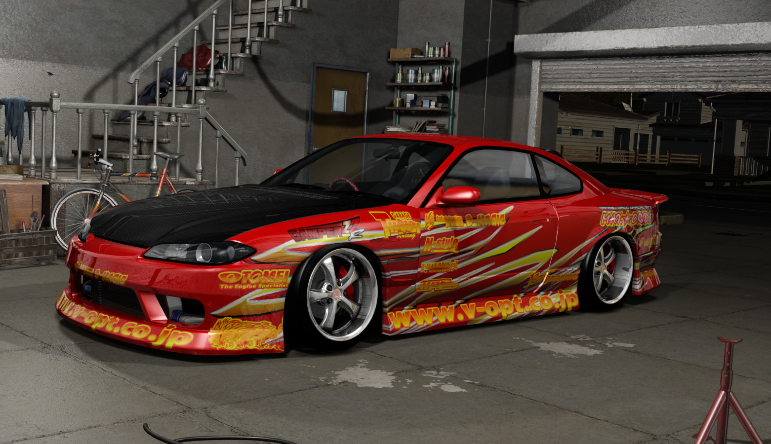 DWG Nissan Silvia S15, skin Street_Style