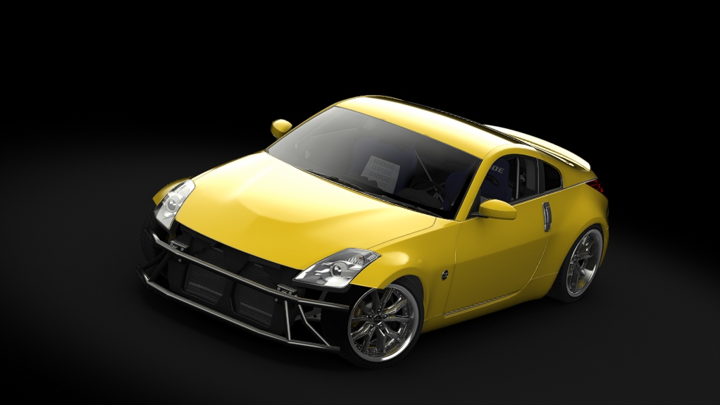 Enjoy Nissan 350Z Missile, skin 01_ultra_yellow