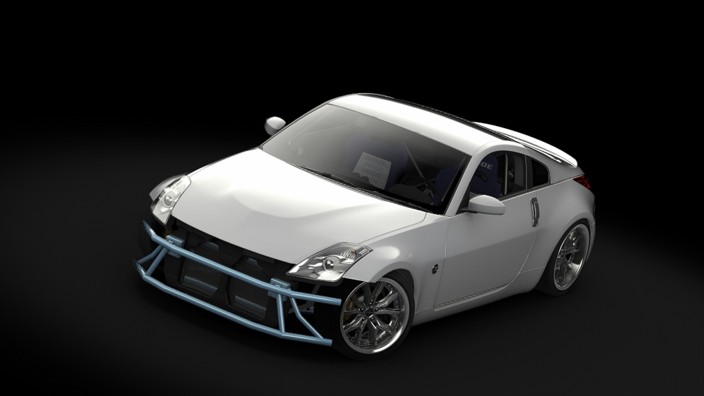 Enjoy Nissan 350Z Missile, skin 02_pikes_pearl_white