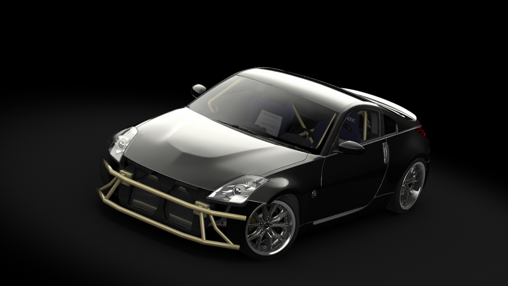 Enjoy Nissan 350Z Missile, skin 03_magnetic_black