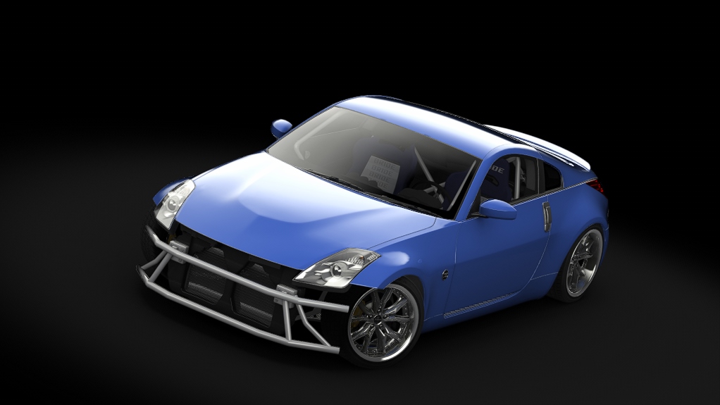 Enjoy Nissan 350Z Missile, skin 04_daytona_blue