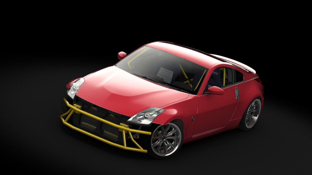 Enjoy Nissan 350Z Missile, skin 06_rosso_red