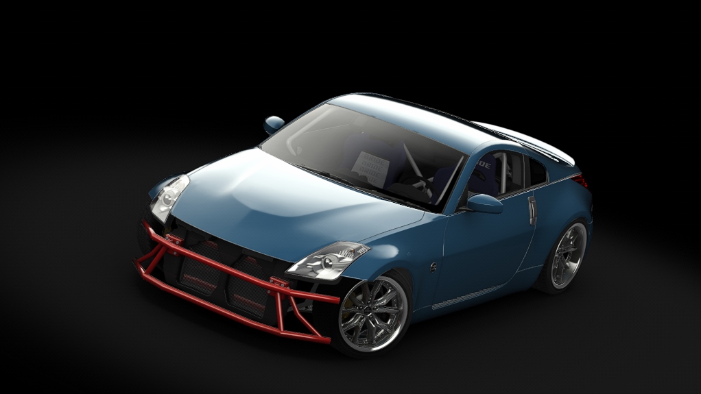 Enjoy Nissan 350Z Missile, skin 07_san_marino_blue