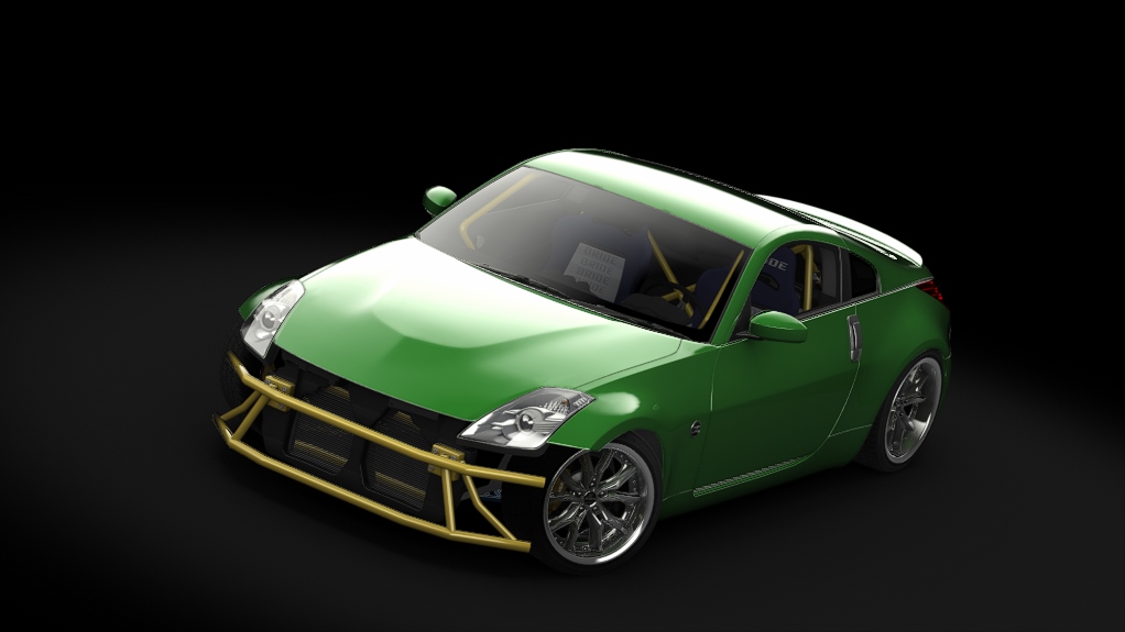 Enjoy Nissan 350Z Missile, skin 08_green