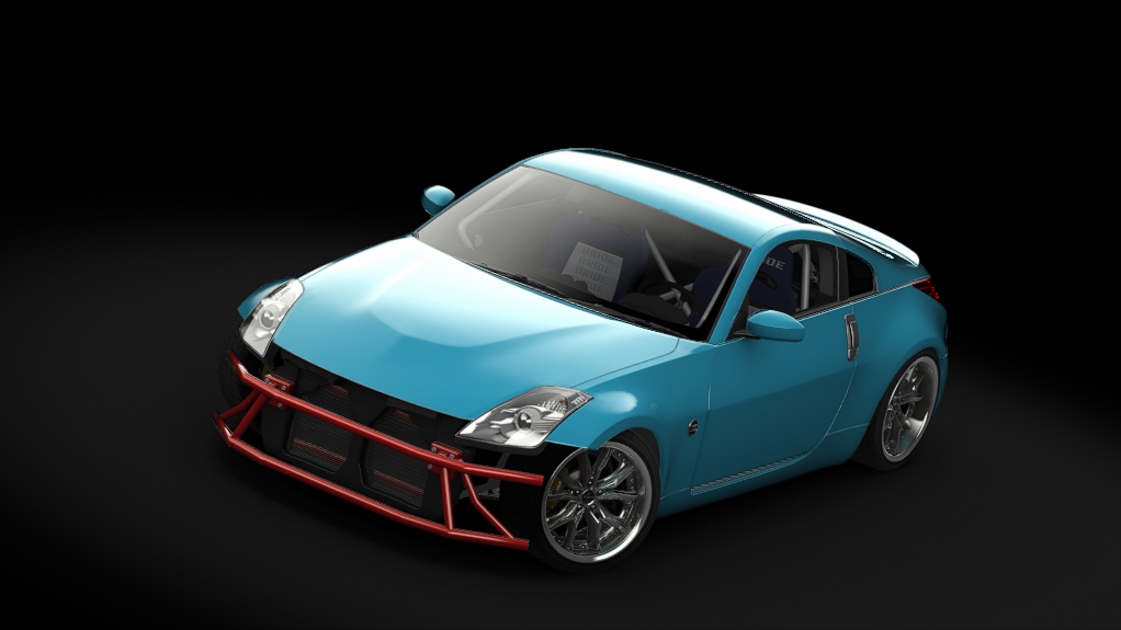 Enjoy Nissan 350Z Missile, skin 09_light_blue