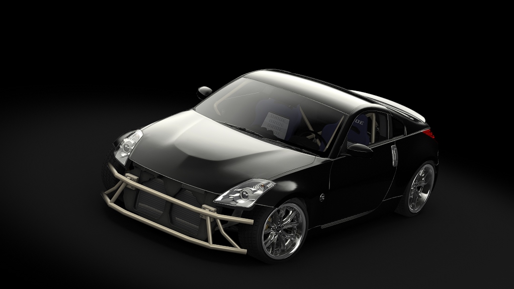 Enjoy Nissan 350Z Missile, skin black