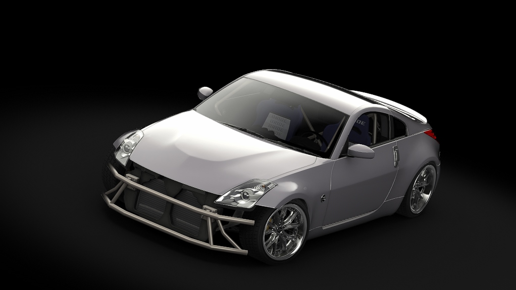 Enjoy Nissan 350Z Missile, skin gray