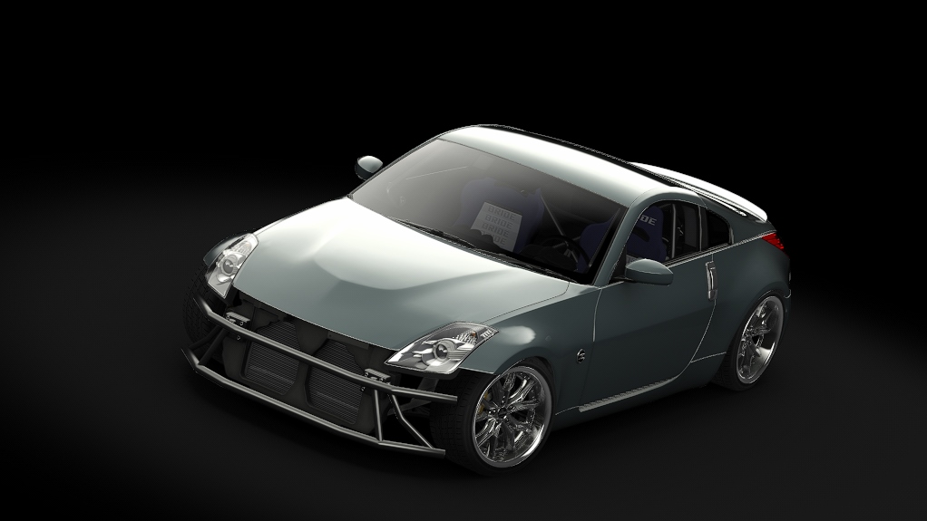 Enjoy Nissan 350Z Missile, skin semi_black