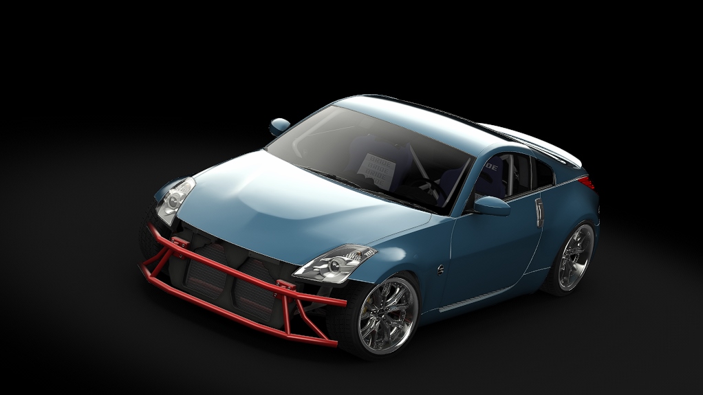 Enjoy Nissan 350Z Missile, skin semi_blue