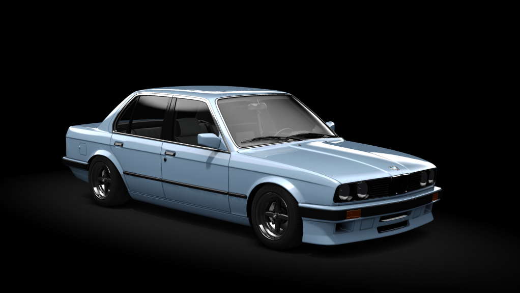 _Excite BMW E30 325i, skin Gletscherblau