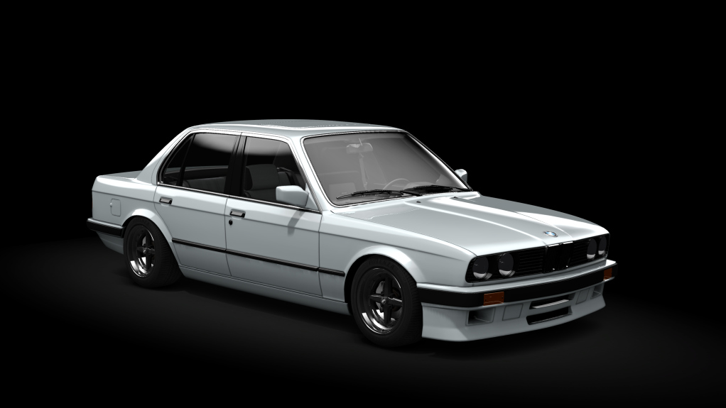 _Excite BMW E30 325i, skin Lachssilber