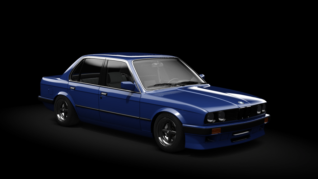 _Excite BMW E30 325i, skin Lazerblau