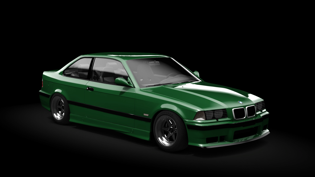 _Excite BMW M3 E36, skin Island_Green