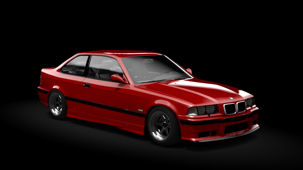 _Excite BMW M3 E36, skin Mugello_Red