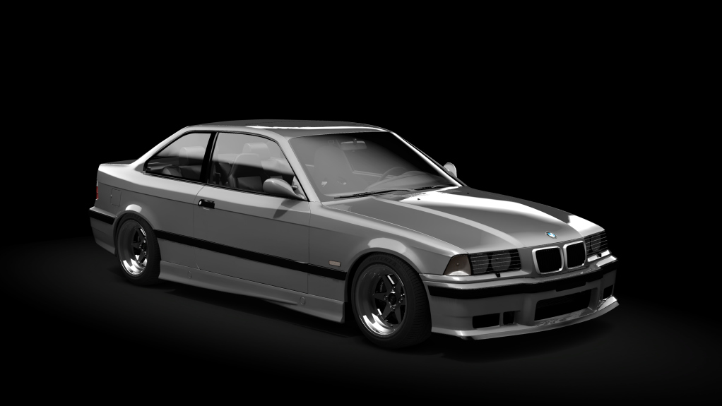 _Excite BMW M3 E36, skin Sterling_Silver