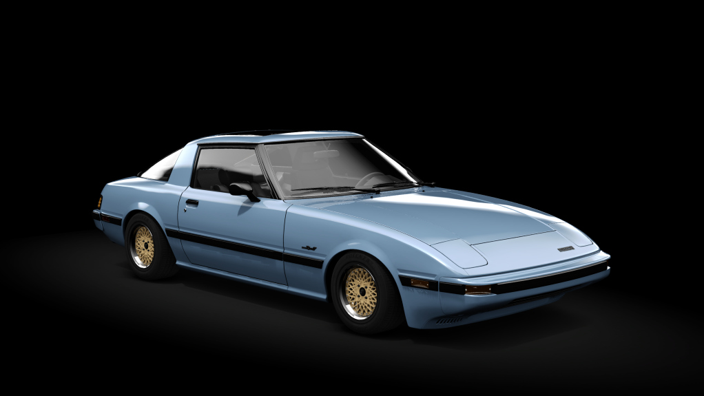 _Excite Mazda RX-7 FB, skin Canal_Blue