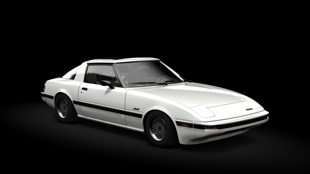 _Excite Mazda RX-7 FB, skin Formula_White