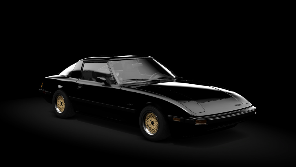 _Excite Mazda RX-7 FB, skin Sparkling_Black