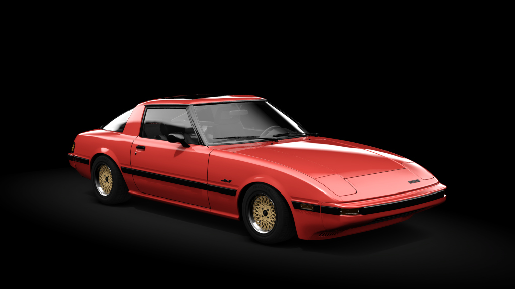 _Excite Mazda RX-7 FB, skin Sunrise_Red