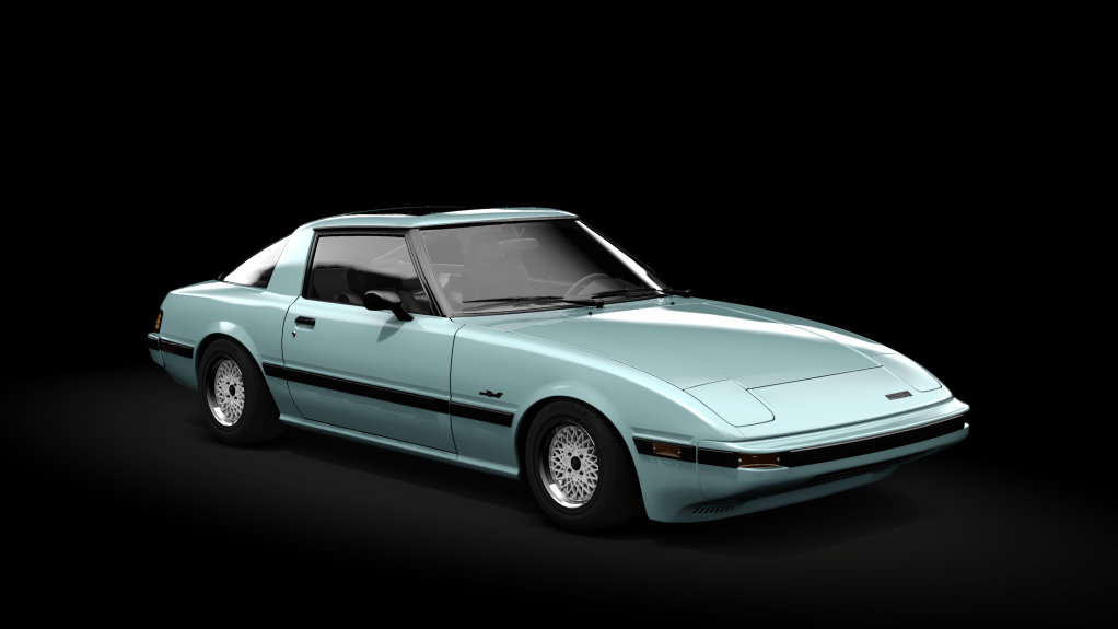 _Excite Mazda RX-7 FB, skin Tender_Blue