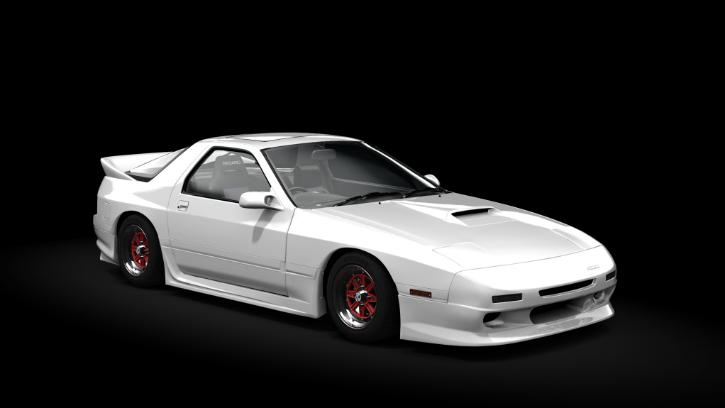 _Excite Mazda RX-7 FC, skin Crystal_White