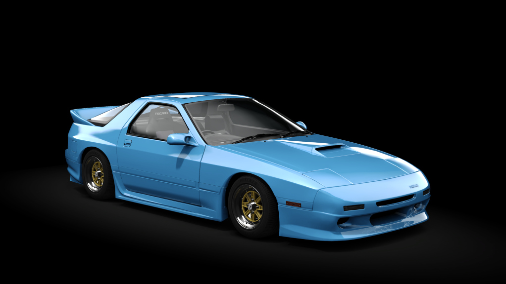 _Excite Mazda RX-7 FC, skin Harbor_Blue