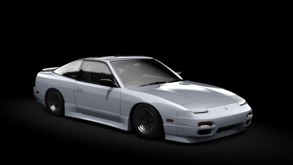 _Excite Nissan 180sx, skin Gray