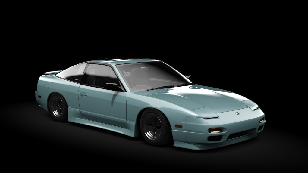 _Excite Nissan 180sx, skin Green