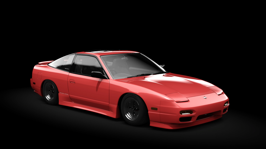 _Excite Nissan 180sx, skin Super_Red