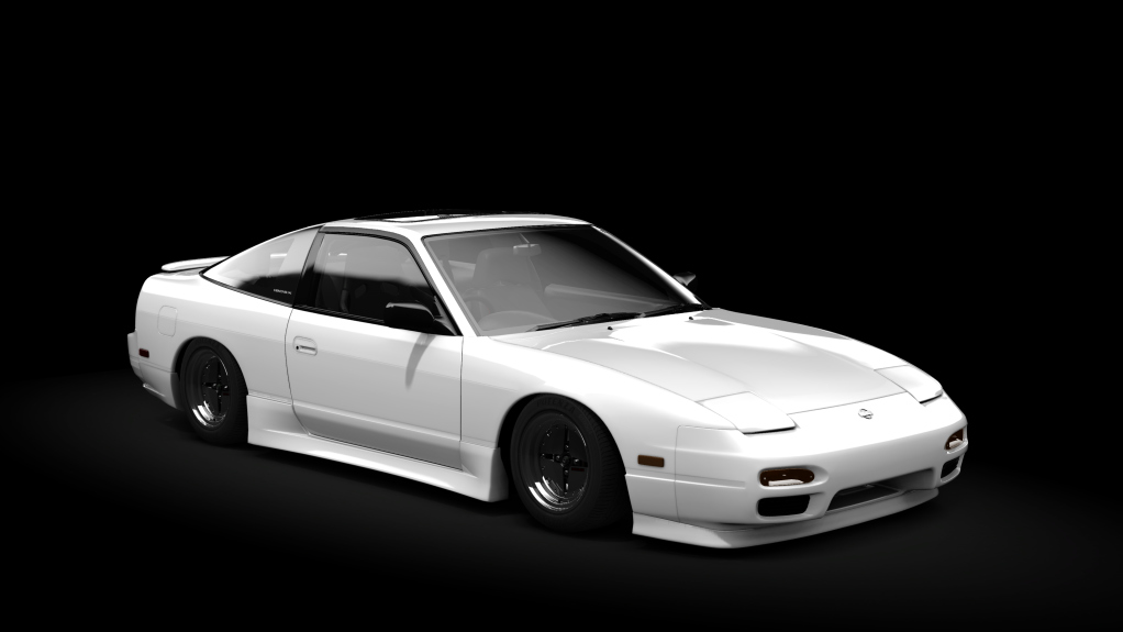 _Excite Nissan 180sx, skin White