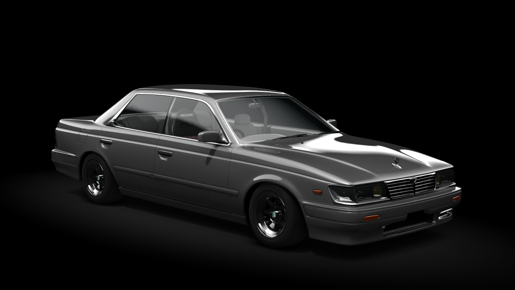 _Excite Nissan Laurel C33, skin Charcoal_Gray