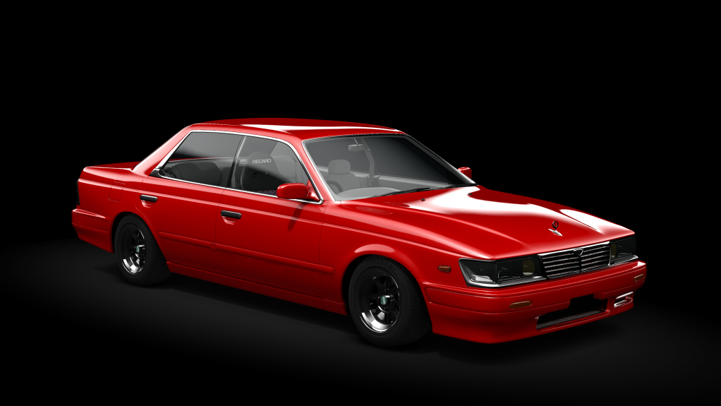 _Excite Nissan Laurel C33, skin Cherry_Red