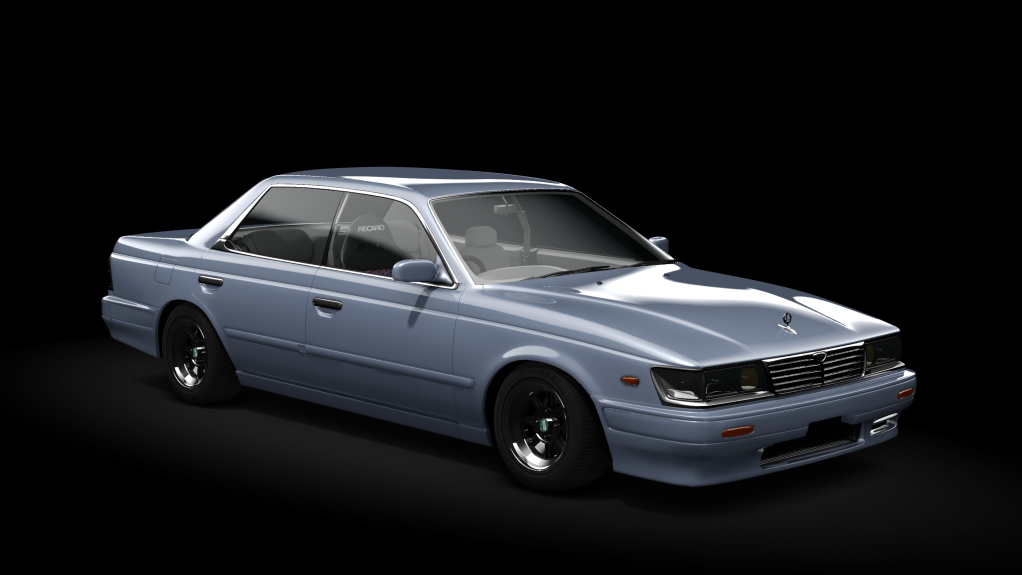 _Excite Nissan Laurel C33, skin Indigo_Gray