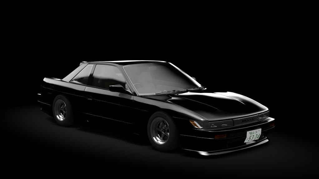 _Excite Nissan Silvia S13, skin Black