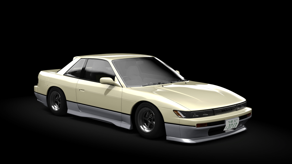 _Excite Nissan Silvia S13, skin Citrus_&_Gray