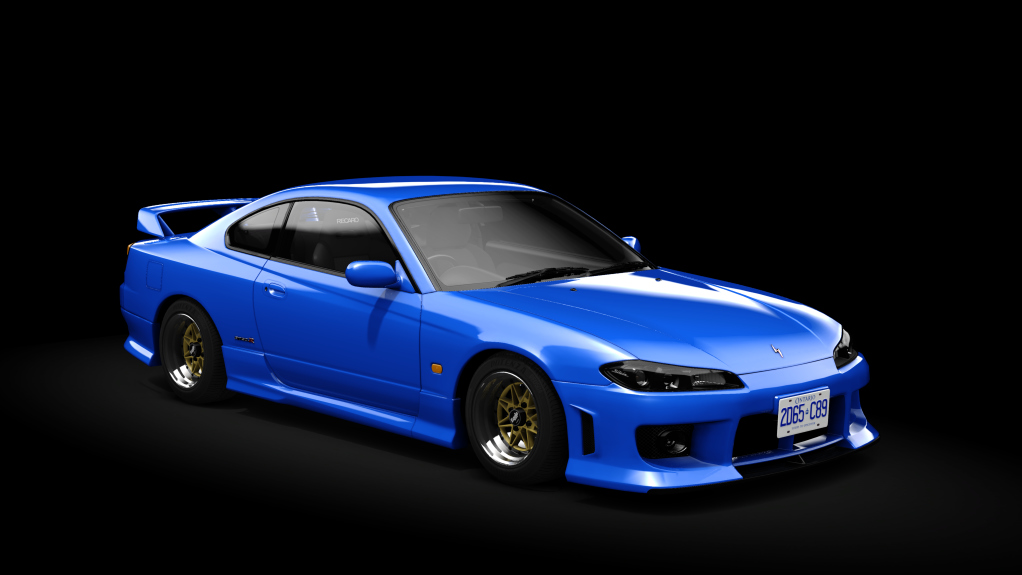 _Excite Nissan Silvia S15, skin Brilliant_Blue