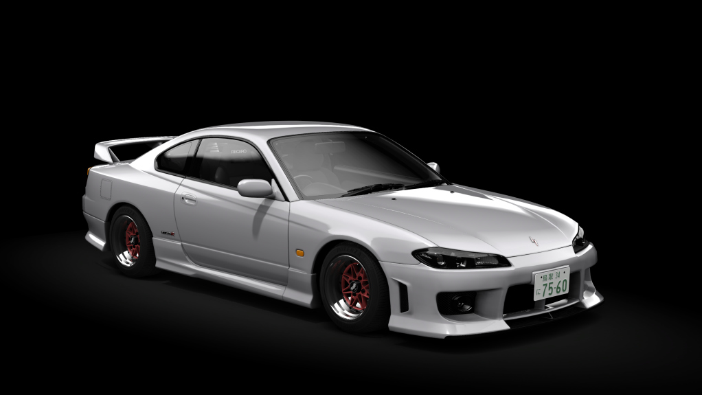 _Excite Nissan Silvia S15, skin Pewter_Metallic