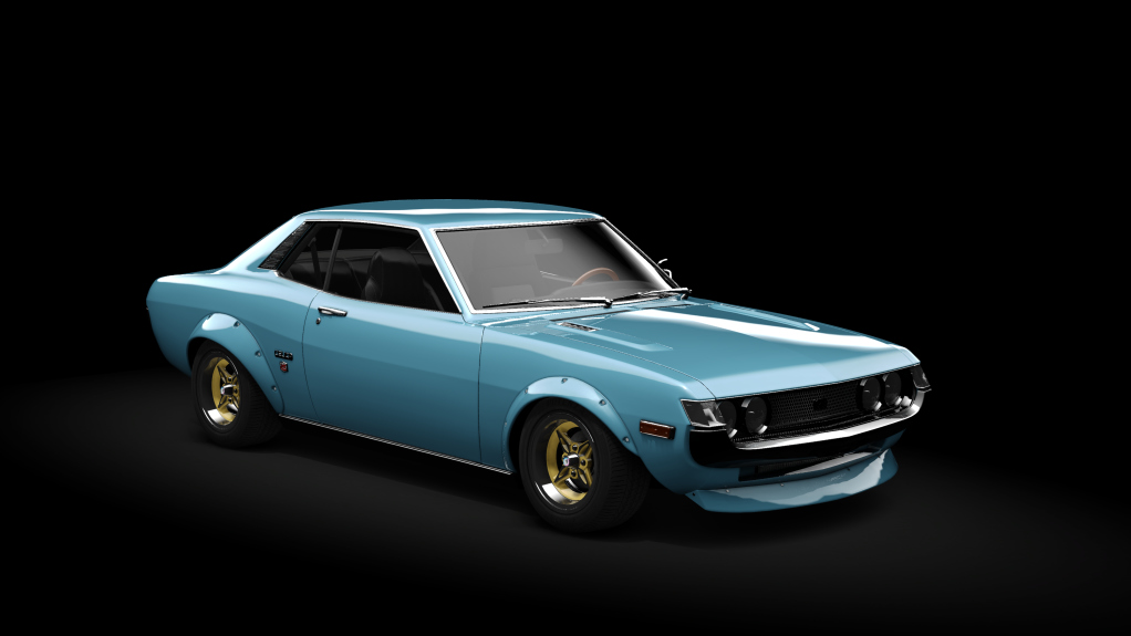 _Excite Toyota Celica 1600GT, skin Blue_Ocean