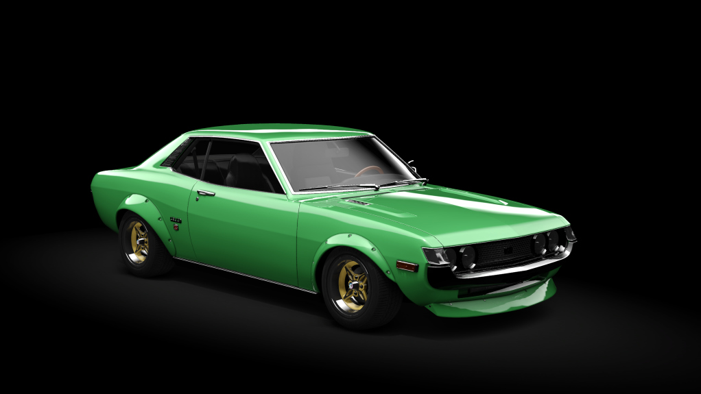 _Excite Toyota Celica 1600GT, skin Light_Green