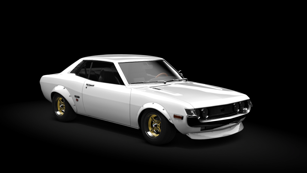 _Excite Toyota Celica 1600GT, skin White