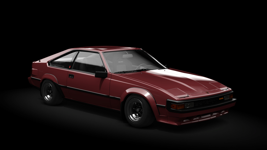 _Excite Toyota Celica Supra MK.II, skin Deep_Maroon