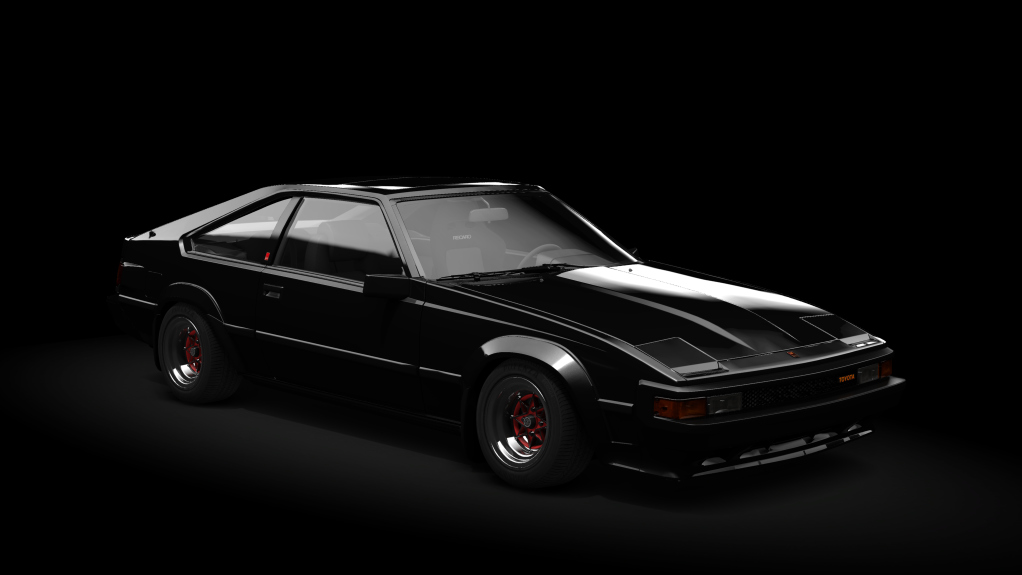 _Excite Toyota Celica Supra MK.II, skin Gloss_Black