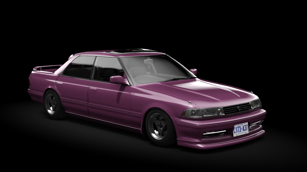 _Excite Toyota Mark II JZX81, skin Dark_Mauve_Mica